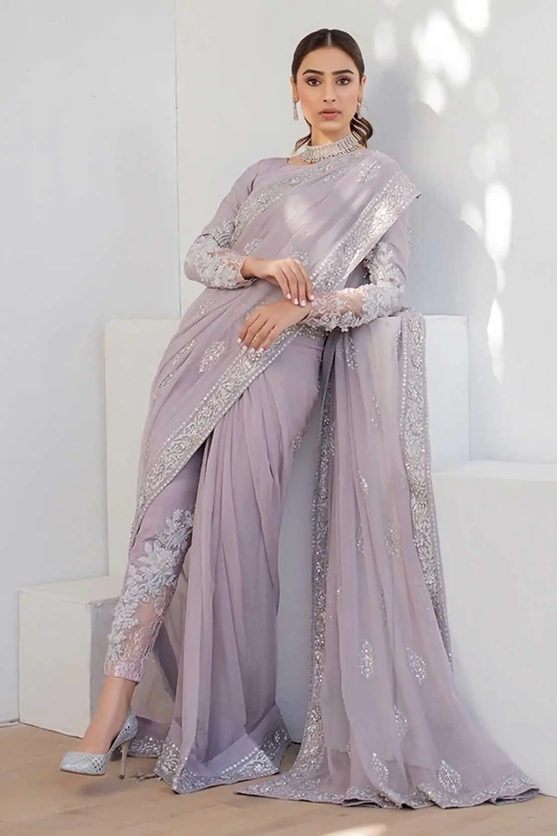 Pant Style Saree