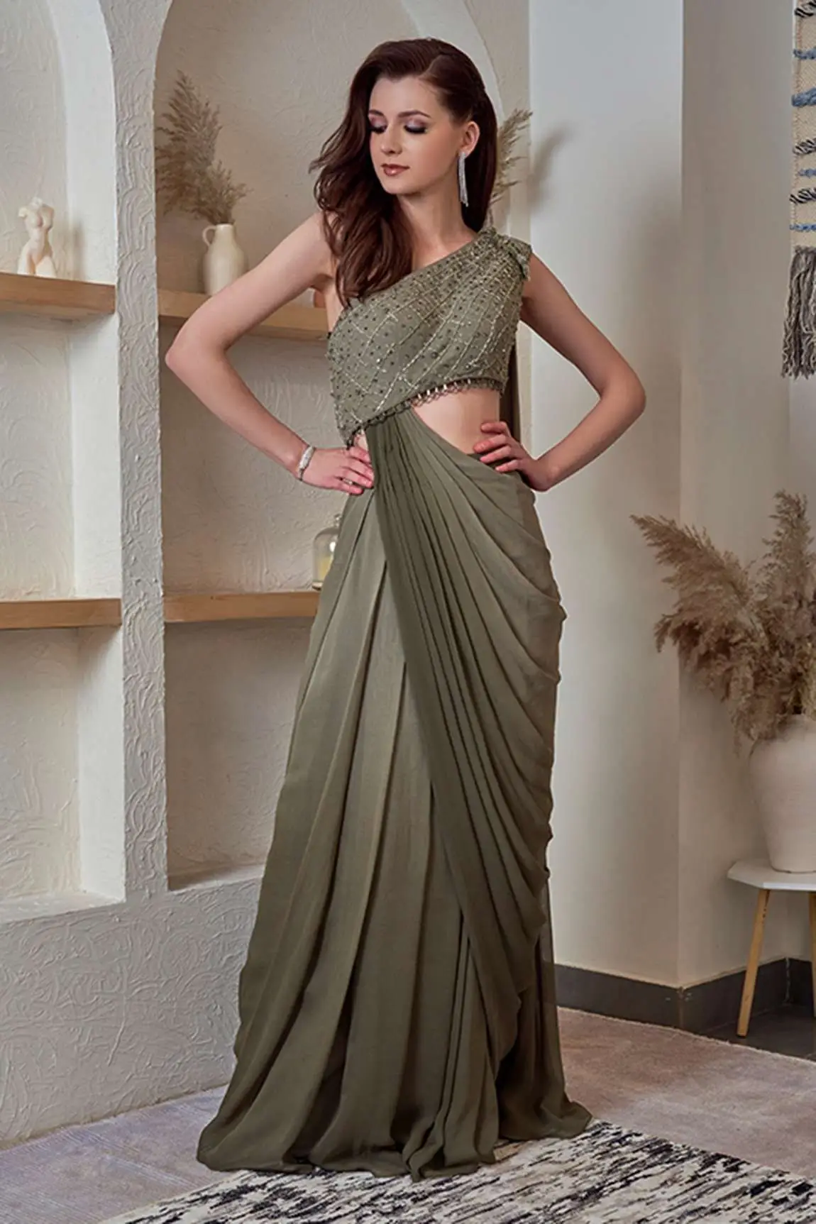 Saree Gown