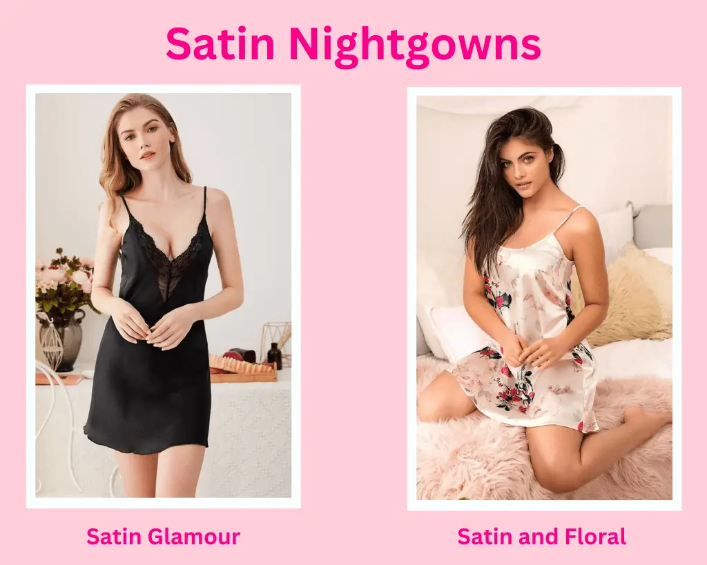 Satin Nightgowns