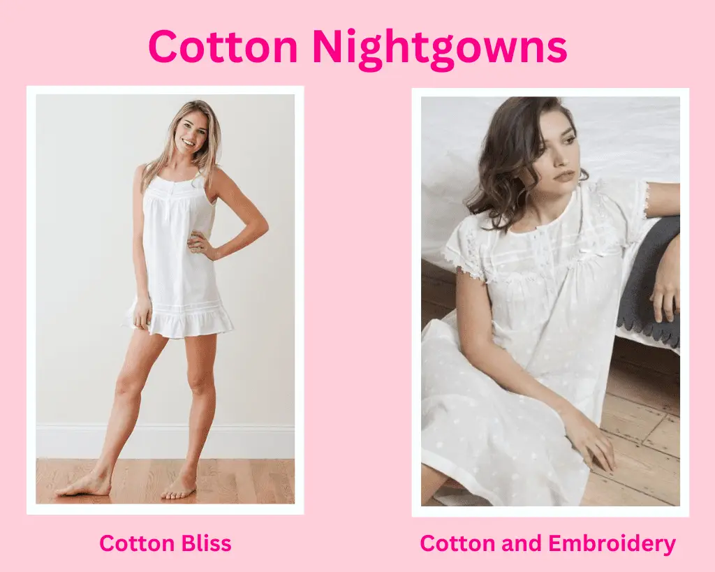 cotton nightgown