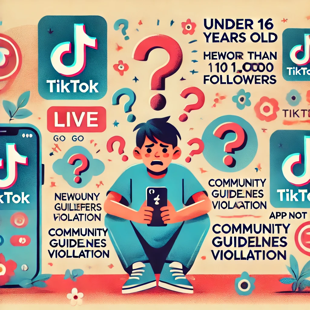 Why can’t I go live on TikTok?